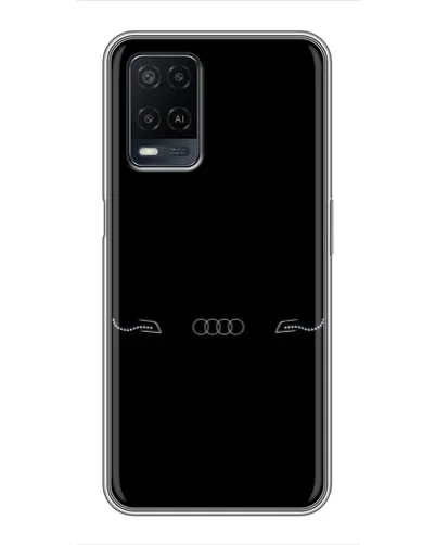 Чехол для OPPO A54 с картинкой «Audi — световой подпись» Чехол для OPPO A54 с картинкой «Audi — световой подпись»