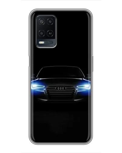 Чехол для OPPO A54 с картинкой «Audi в неоне» Чехол для OPPO A54 с картинкой «Audi в неоне»