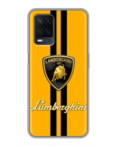 Чохол для OPPO A54 з картинкою «Lamborghini Stripe жовтий» Чохол для OPPO A54 з картинкою «Lamborghini Stripe жовтий»