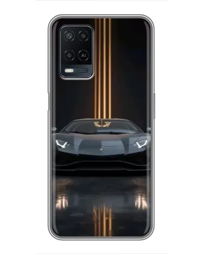Чохол для OPPO A54 з картинкою «Lamborghini золоті лінії» Чохол для OPPO A54 з картинкою «Lamborghini золоті лінії»
