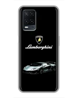 Чохол для OPPO A54 з картинкою «Логотип Lamborghini класика»