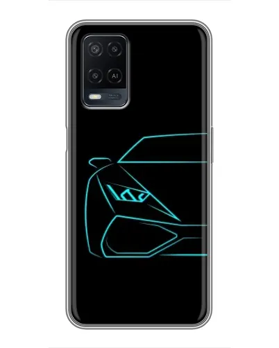 Чохол для OPPO A54 з картинкою «Блакитний силует Lamborghini» Чохол для OPPO A54 з картинкою «Блакитний силует Lamborghini»