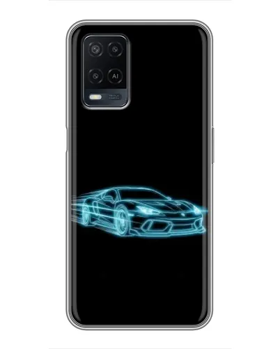 Чохол для OPPO A54 з картинкою «Неоновий контур Lamborghini» Чохол для OPPO A54 з картинкою «Неоновий контур Lamborghini»
