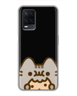 Чохол для OPPO A54 з картинкою «Пушин на чорному» Чохол для OPPO A54 з картинкою «Пушин на чорному»