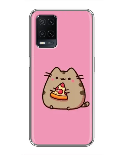 Чохол для OPPO A54 з картинкою «Пушин із піцою»