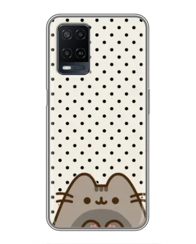 Чохол для OPPO A54 з картинкою «Пушин у цяточку»