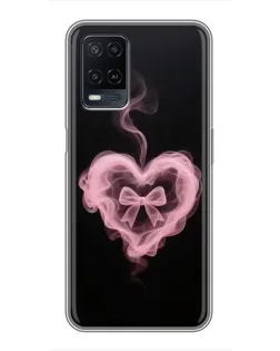 Чохол для OPPO A54 з картинкою «Димчасте серце»