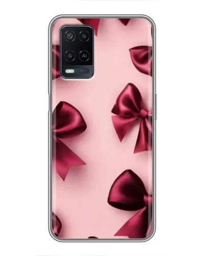 Чехол для OPPO A54 с картинкой «Бордовый атлас» Чехол для OPPO A54 с картинкой «Бордовый атлас»