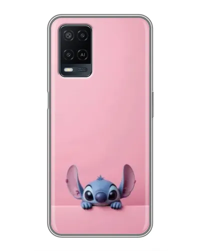 Чехол для OPPO A54 с картинкой «Stitch выглядывает» Чехол для OPPO A54 с картинкой «Stitch выглядывает»
