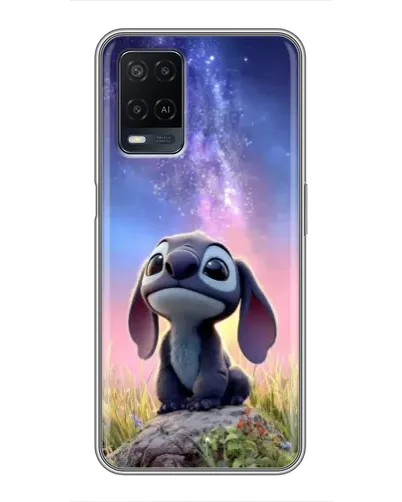 Чехол для OPPO A54 с картинкой «Стич на рассвете» Чехол для OPPO A54 с картинкой «Стич на рассвете»