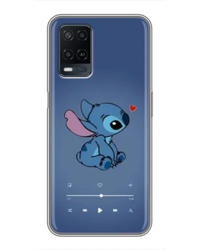 Чехол для OPPO A54 с картинкой «Музыкальный Stitch» Чехол для OPPO A54 с картинкой «Музыкальный Stitch»