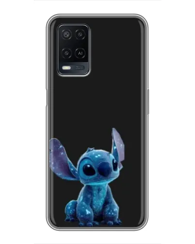 Чехол для OPPO A54 с картинкой «Стич на черном» Чехол для OPPO A54 с картинкой «Стич на черном»