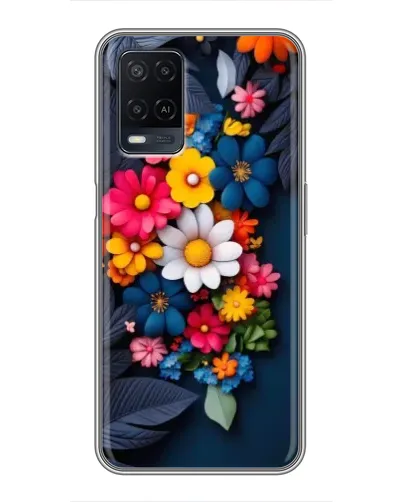 Чехол для OPPO A54 с картинкой «Цветочная феерия» Чехол для OPPO A54 с картинкой «Цветочная феерия»