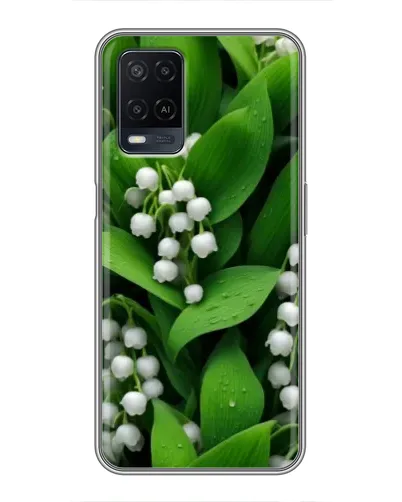 Чехол для OPPO A54 с картинкой «Ландыши в зелени» Чехол для OPPO A54 с картинкой «Ландыши в зелени»