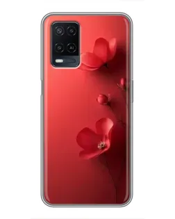 Чехол для OPPO A54 с картинкой «Маковые соцветия» Чехол для OPPO A54 с картинкой «Маковые соцветия»