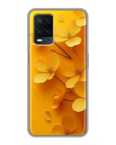 Чехол для OPPO A54 с картинкой «Золотые лепестки» Чехол для OPPO A54 с картинкой «Золотые лепестки»