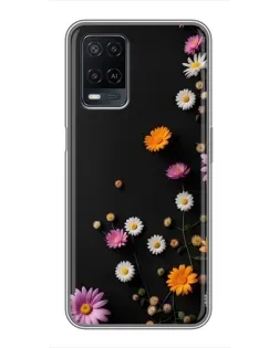 Чехол для OPPO A54 с картинкой «Цветочная композиция» Чехол для OPPO A54 с картинкой «Цветочная композиция»