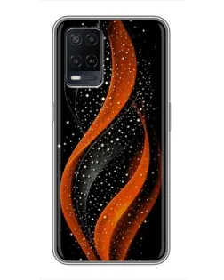 Чохол для OPPO A54 з картинкою «Вогняна зоряна хвиля»