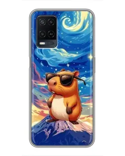 Чохол для OPPO A54 з картинкою «Капібара Ван Гога»