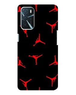 Чохол для OPPO A54s з картинкою «Jordan Red Pattern» Чохол для OPPO A54s з картинкою «Jordan Red Pattern»