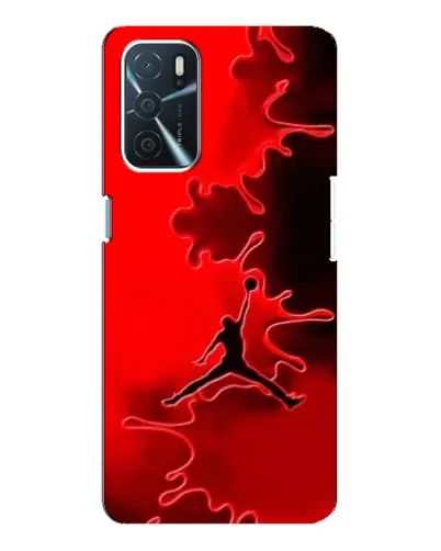 Чехол для OPPO A54s с картинкой «Jordan Red Smoke» Чехол для OPPO A54s с картинкой «Jordan Red Smoke»