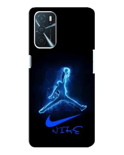 Чехол для OPPO A54s с картинкой «Jordan Neon Blue» Чехол для OPPO A54s с картинкой «Jordan Neon Blue»