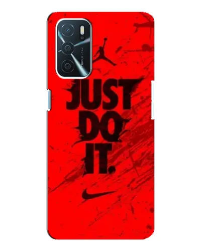 Чехол для OPPO A54s с картинкой «Nike Just Do It» Чехол для OPPO A54s с картинкой «Nike Just Do It»