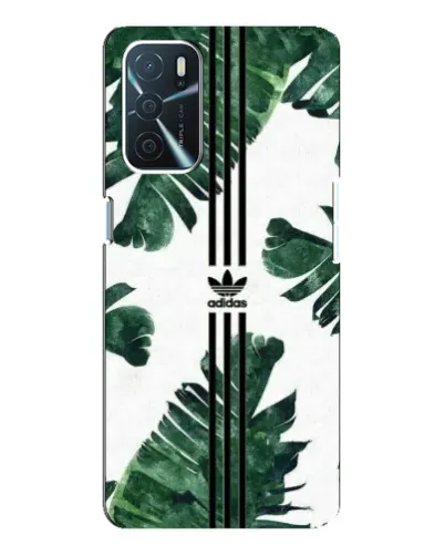 Чехол для OPPO A54s с картинкой «Пальмовые листья адидас» Чехол для OPPO A54s с картинкой «Пальмовые листья адидас»