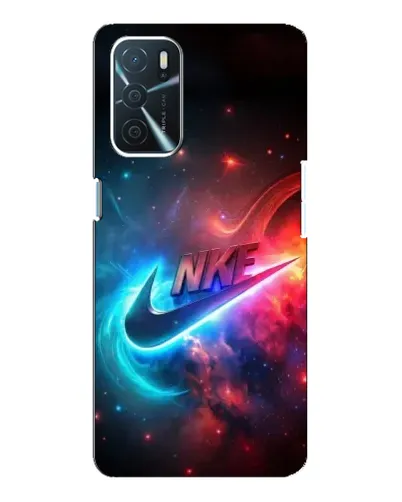 Чехол для OPPO A54s с картинкой «Огненный логотип Nike» Чехол для OPPO A54s с картинкой «Огненный логотип Nike»