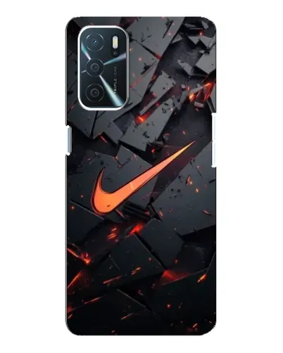 Чехол для OPPO A54s с картинкой «Nike — эффект разломов» Чехол для OPPO A54s с картинкой «Nike — эффект разломов»