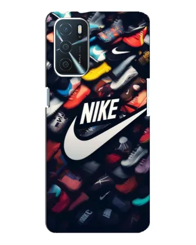 Чехол для OPPO A54s с картинкой «Коллекция кроссовок Nike» Чехол для OPPO A54s с картинкой «Коллекция кроссовок Nike»