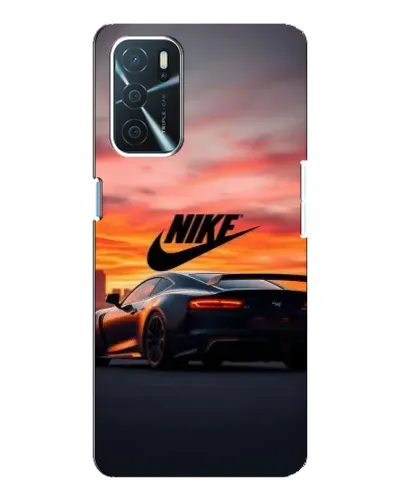 Чехол для OPPO A54s с картинкой «Nike и суперкар» Чехол для OPPO A54s с картинкой «Nike и суперкар»