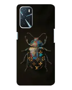 Чехол для OPPO A54s с картинкой «LV — мраморный принт»