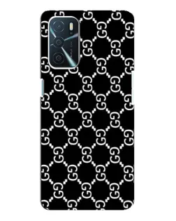 Чехол для OPPO A54s с картинкой «Gucci — сетчатый паттерн»
