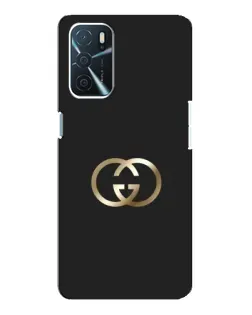 Чехол для OPPO A54s с картинкой «Минимализм Gucci»