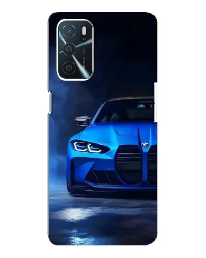 Чехол для OPPO A54s с картинкой «Голубая BMW M4» Чехол для OPPO A54s с картинкой «Голубая BMW M4»