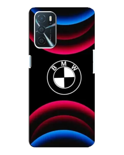 Чехол для OPPO A54s с картинкой «Логотип BMW и неоновые дуги» Чехол для OPPO A54s с картинкой «Логотип BMW и неоновые дуги»