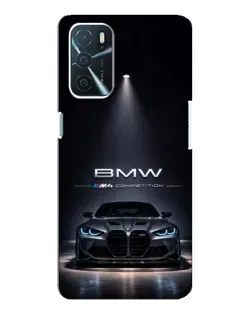Чохол для OPPO A54s з картинкою «BMW крізь нічне місто» Чохол для OPPO A54s з картинкою «BMW крізь нічне місто»