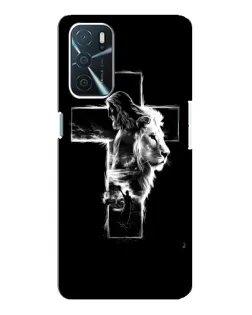 Чехол для OPPO A54s с картинкой «Сияющий крест Jesus» Чехол для OPPO A54s с картинкой «Сияющий крест Jesus»