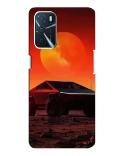 Чехол для OPPO A54s с картинкой «Cybertruck на Марсе» Чехол для OPPO A54s с картинкой «Cybertruck на Марсе»