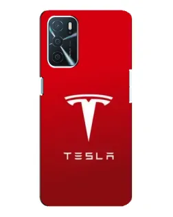 Чехол для OPPO A54s с картинкой «Tesla Red Classic» Чехол для OPPO A54s с картинкой «Tesla Red Classic»