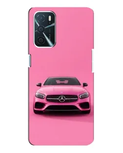 Чехол для OPPO A54s с картинкой «Розовый Mercedes AMG» Чехол для OPPO A54s с картинкой «Розовый Mercedes AMG»