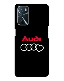 Чехол для OPPO A54s с картинкой «Логотип Audi Heart» Чехол для OPPO A54s с картинкой «Логотип Audi Heart»