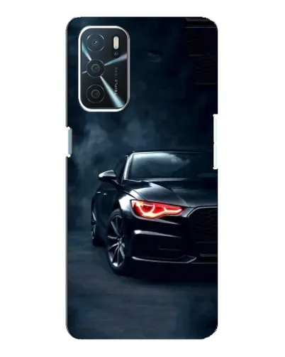 Чехол для OPPO A54s с картинкой «Audi — хищный взгляд»