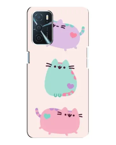 Чохол для OPPO A54s з картинкою «Pusheen тріо» Чохол для OPPO A54s з картинкою «Pusheen тріо»