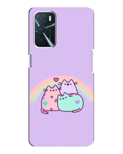 Чохол для OPPO A54s з картинкою «Веселкові Пушини» Чохол для OPPO A54s з картинкою «Веселкові Пушини»