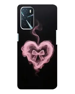 Чохол для OPPO A54s з картинкою «Димчасте серце»