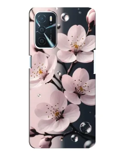 Чехол для OPPO A54s с картинкой «Нежная сакура и капли» Чехол для OPPO A54s с картинкой «Нежная сакура и капли»