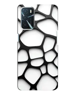 Чохол для OPPO A54s з картинкою «Біла об'ємна сітка» Чохол для OPPO A54s з картинкою «Біла об'ємна сітка»
