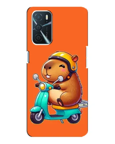 Чохол для OPPO A54s з картинкою «Капібара на скутері» Чохол для OPPO A54s з картинкою «Капібара на скутері»